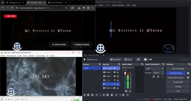 video de prueba icecast